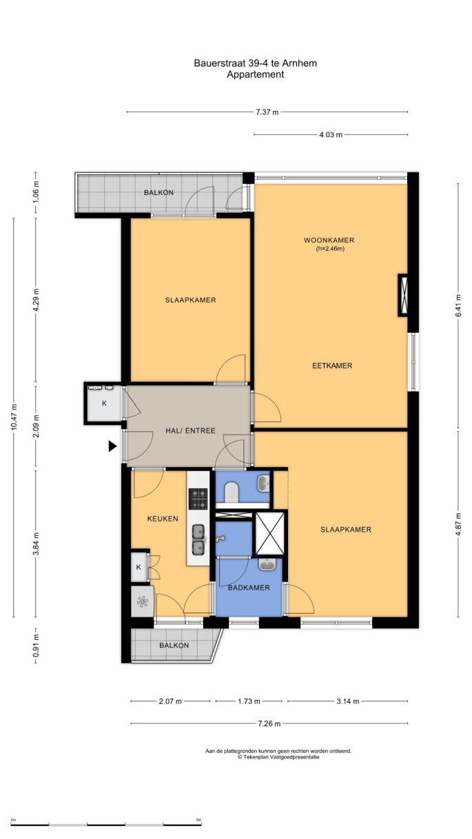 Bauerstraat 39 4, 6813 KZ, Arnhem