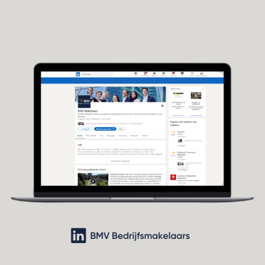 LinkedIn BMV Bedrijfsmakelaars: https://www.linkedin.com/company/bmv-bedrijfsmakelaars