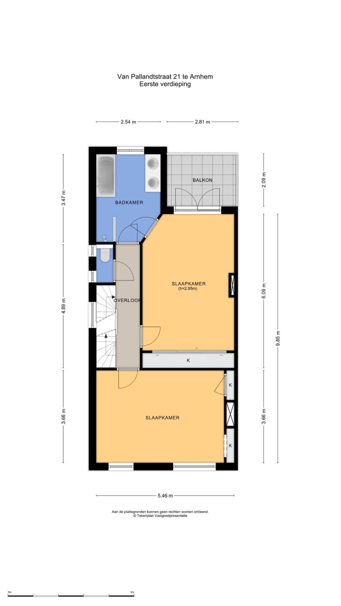 Van Pallandtstraat 21, 6814 GM, Arnhem