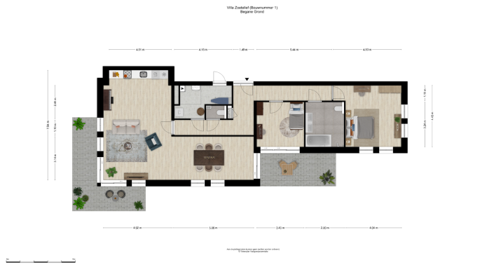 Villa Zoetelief, Appartementen, bouwnummer: A1, Oosterbeek