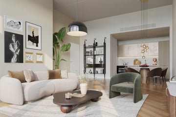 Park Nieuw Velp fase 1, 3-kamer appartement, bouwnummer: 8.12, Velp