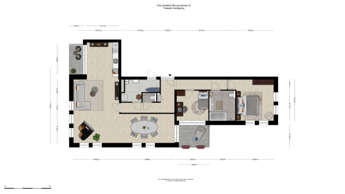 Villa Zoetelief, Appartementen, bouwnummer: A5, Oosterbeek
